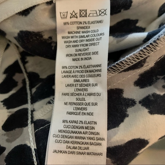 2/$35 French Connection Leopard Ankle Pants - Picture 8 of 10